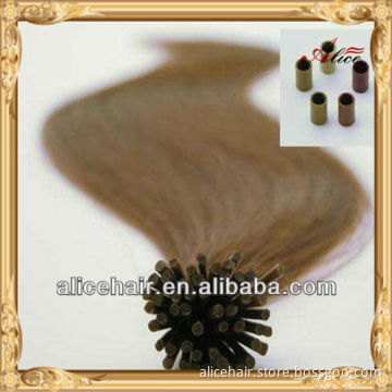 Wholesale price stick tip hair extension indian hair